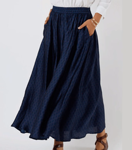 Itami Emilie Skirt Blue at Kabana