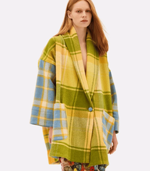 Blanket Shawl Coat at Romance Was Born