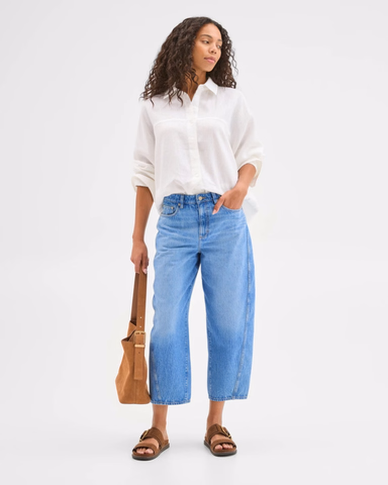 Harper Barrel Forward Seam Jeans at TARGET