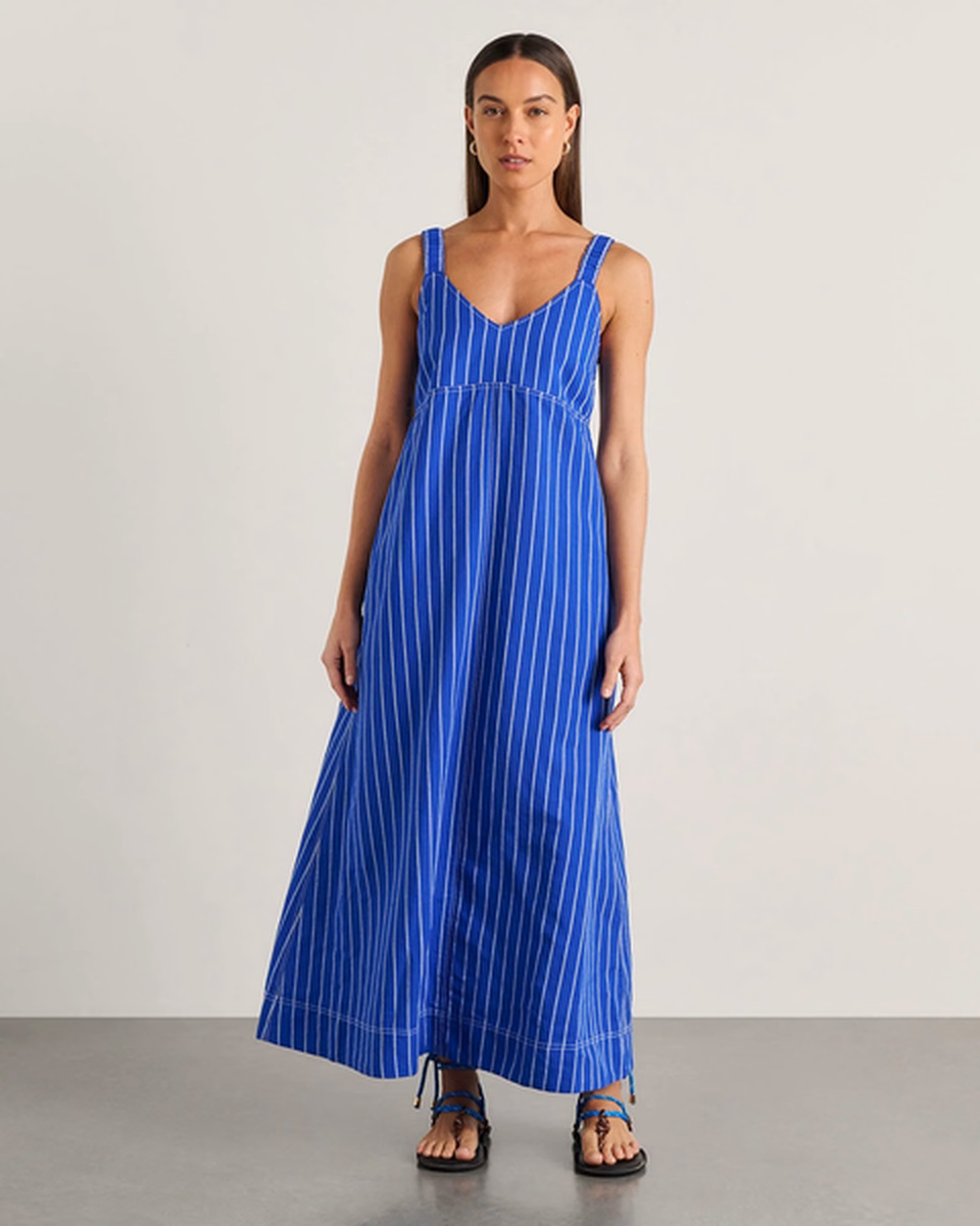 Sara Stripe Dress at JAG