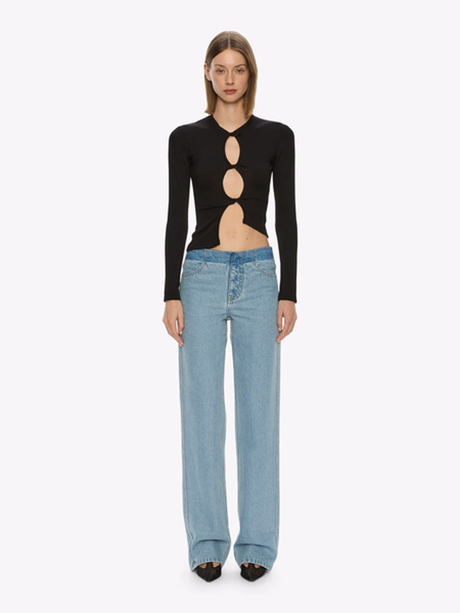 Deconstruct Denim Jean at CHRISTOPHER ESBER